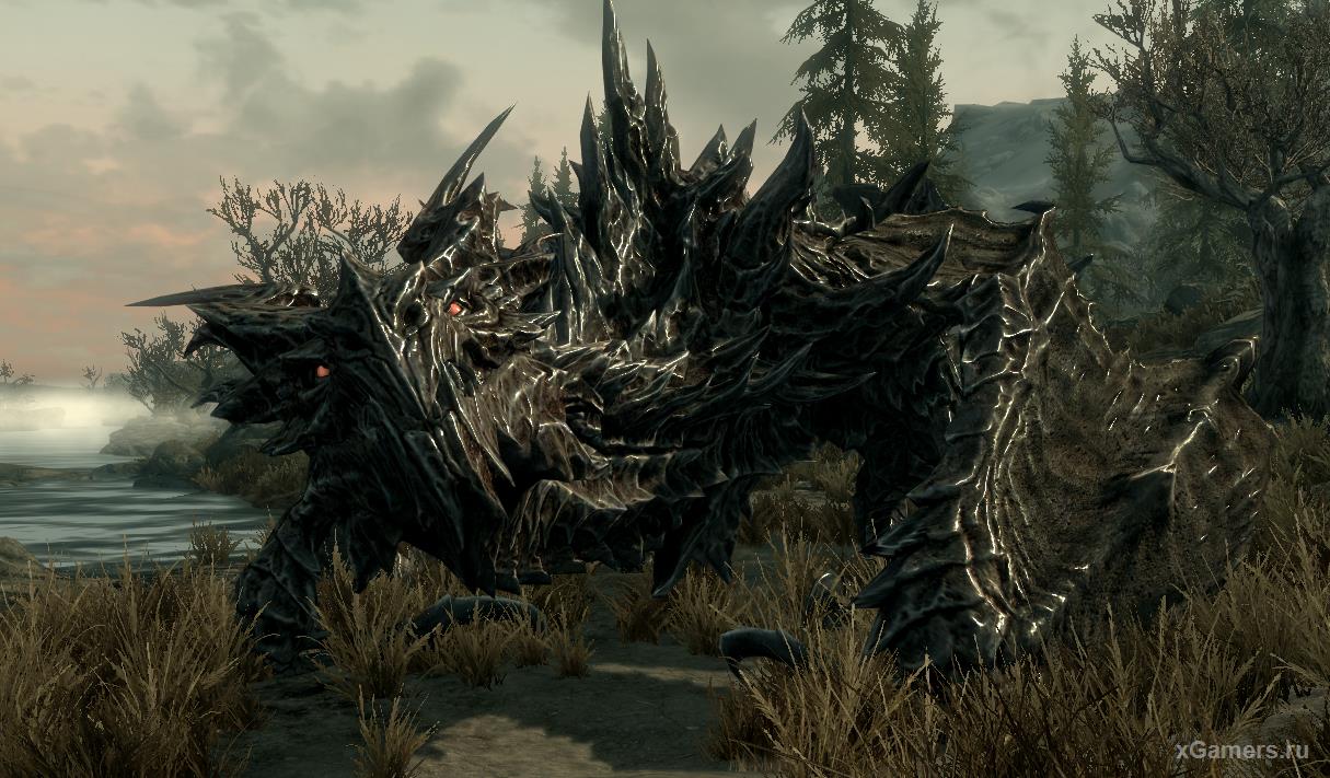 Alduin - the main antagonist of the game and the first dragon