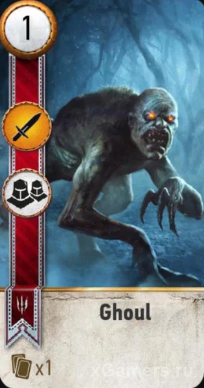 Ghoul - Gwent Cards