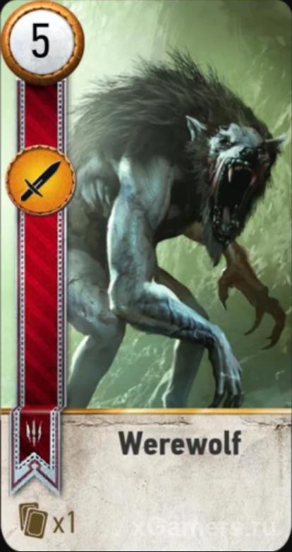 Werewolf - Gwent Cards
