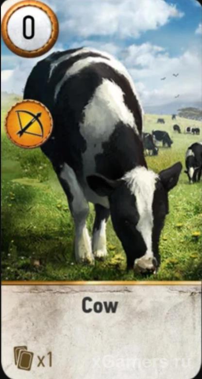 Cow - Gwent Cards