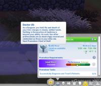 Sergeon career in Sims 4