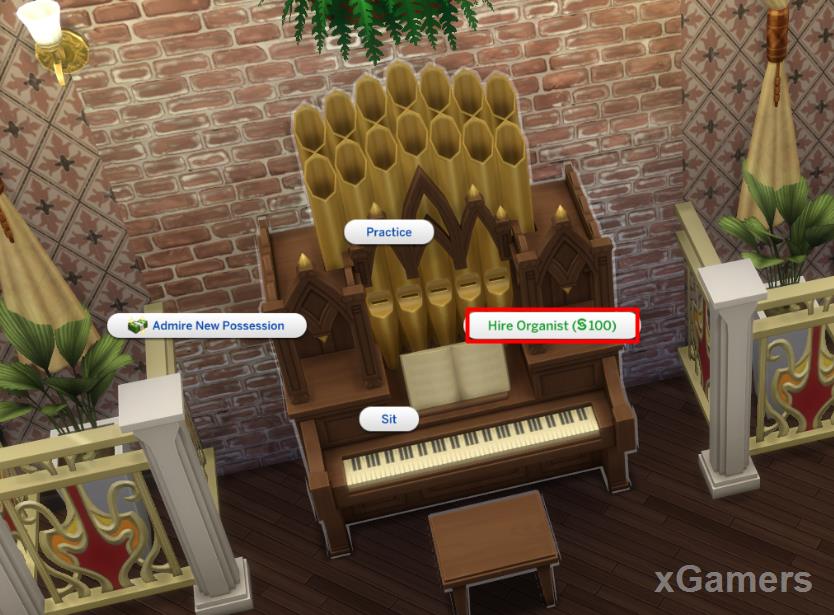 Hire Organist to Restaurant 