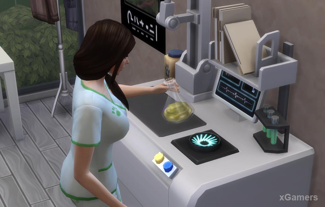 Sim - Lab work. Vet Clinic Sims 4