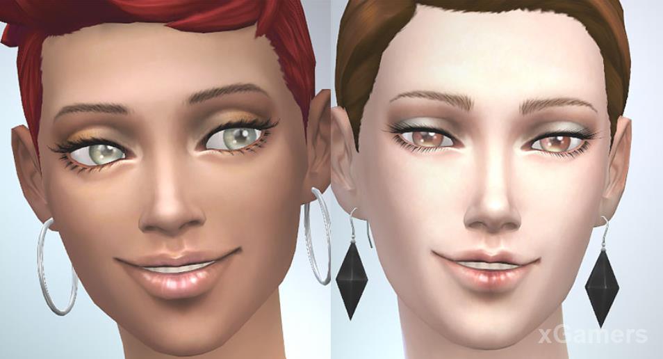 The Sims 4: Eyelashes Editor 