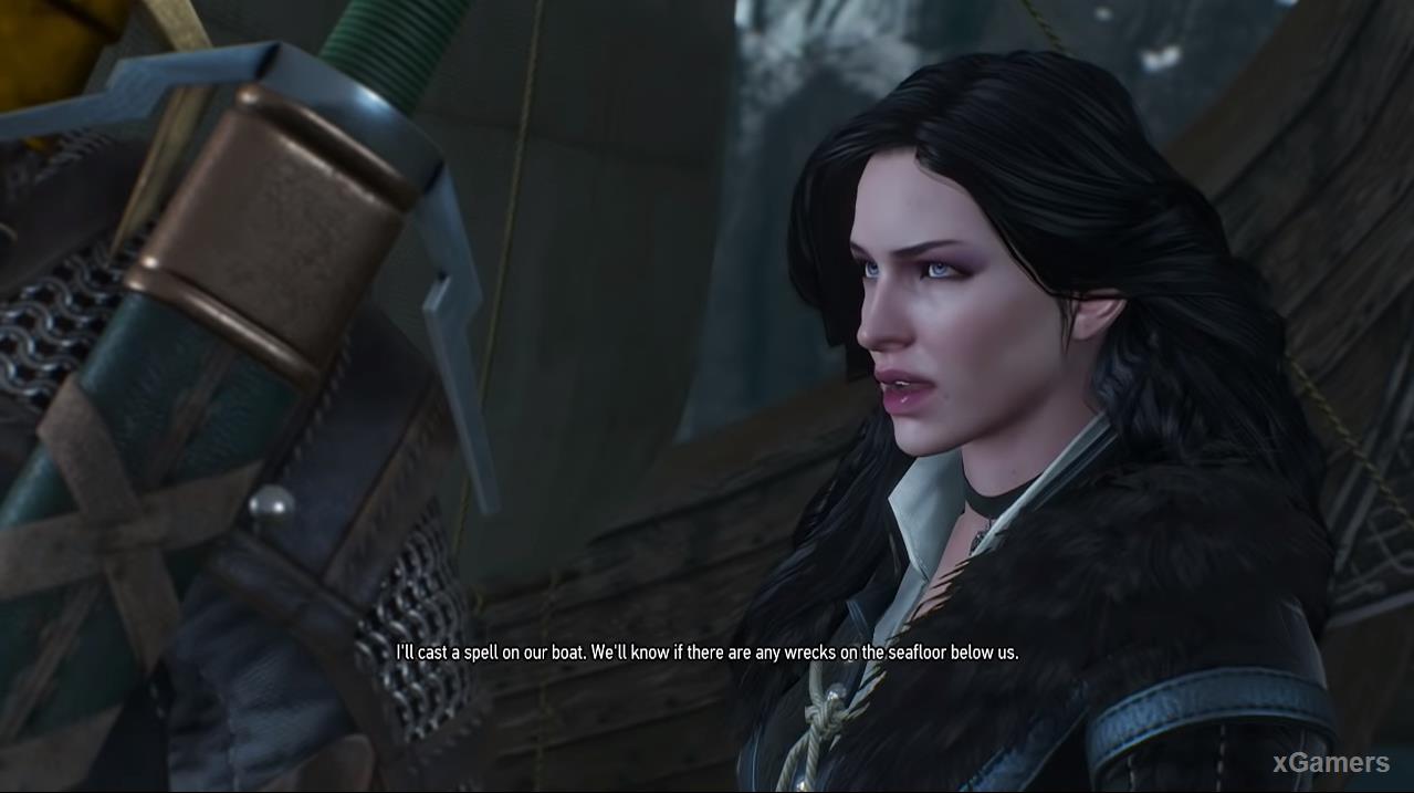 Yennefer will take the tiller, and Geralt can only be satisfied with the passenger seat