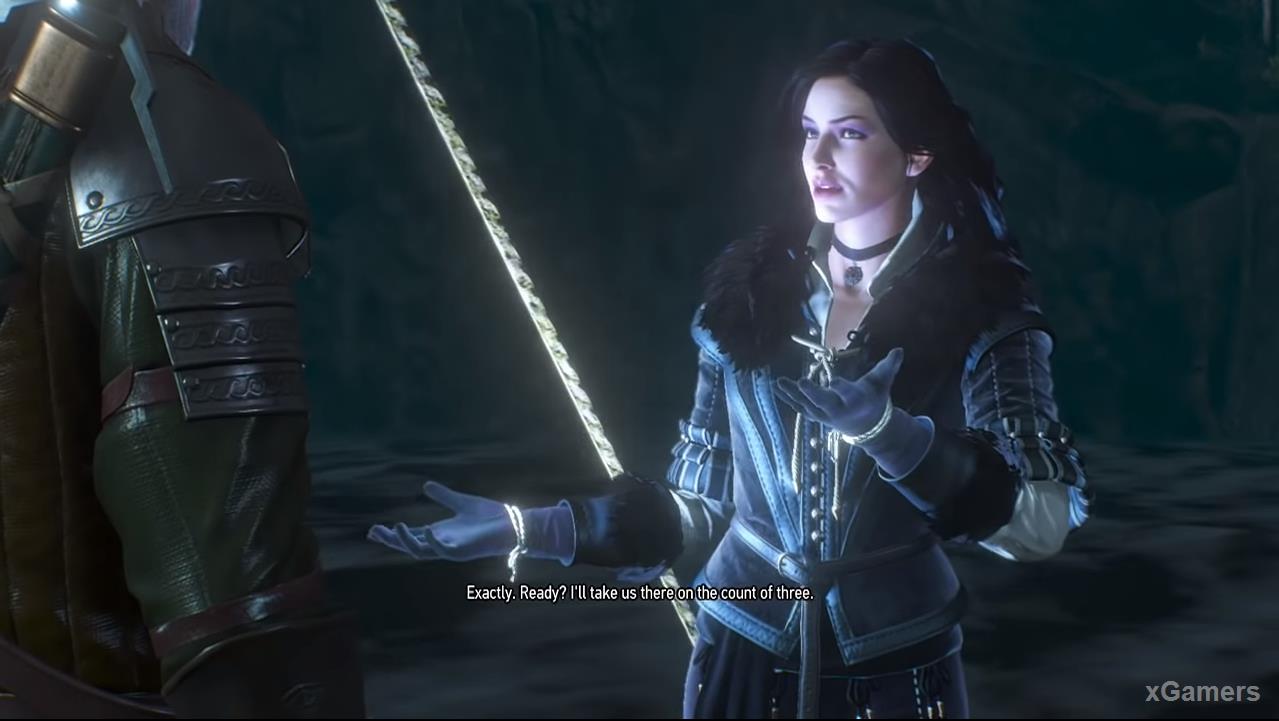 Yennefer thanks to the wreckage will find the second part of the seal