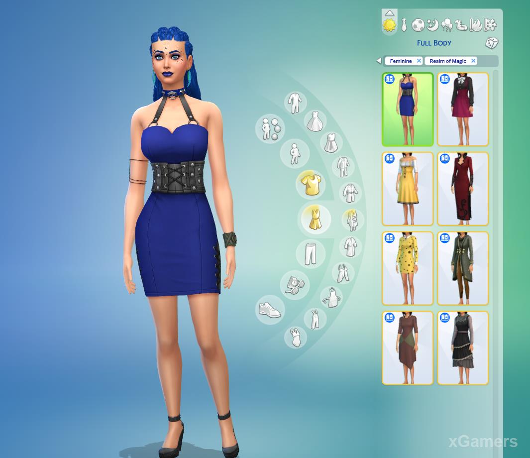 The Sims have new clothes that create additional surroundings in the game Sims 4