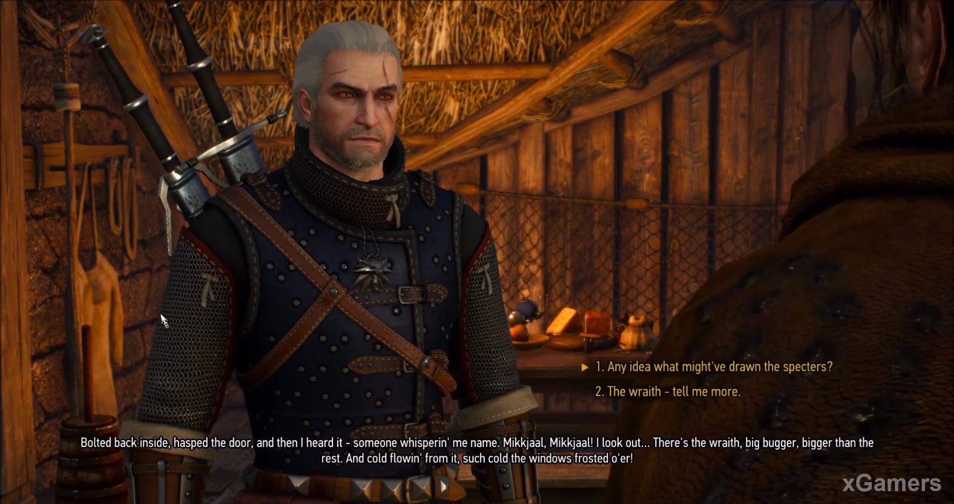 Geralt learns, that appeared they immediately after, as fires of beacon extinguished