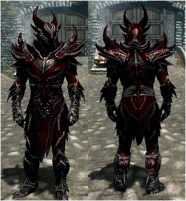 What items are a part of the Daedric Armor set