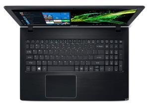 Acer Aspire E 15 - view from above