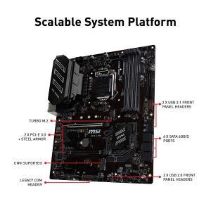 Motherboard (MSI Z390-A) - Scalable System Platform