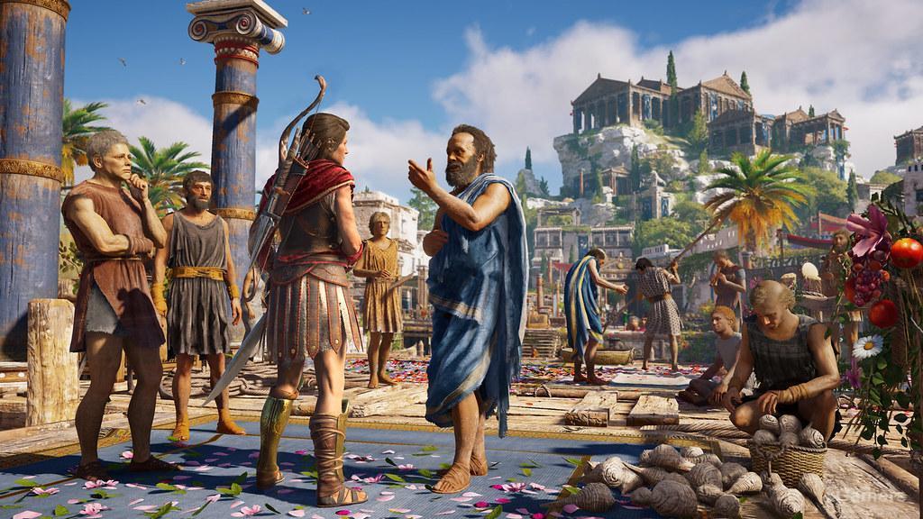 Conversations with characters in the game - Assassins Creed Odyssey