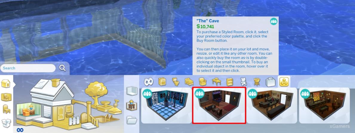 The Sims 4: Get Together - Special ready-made rooms
