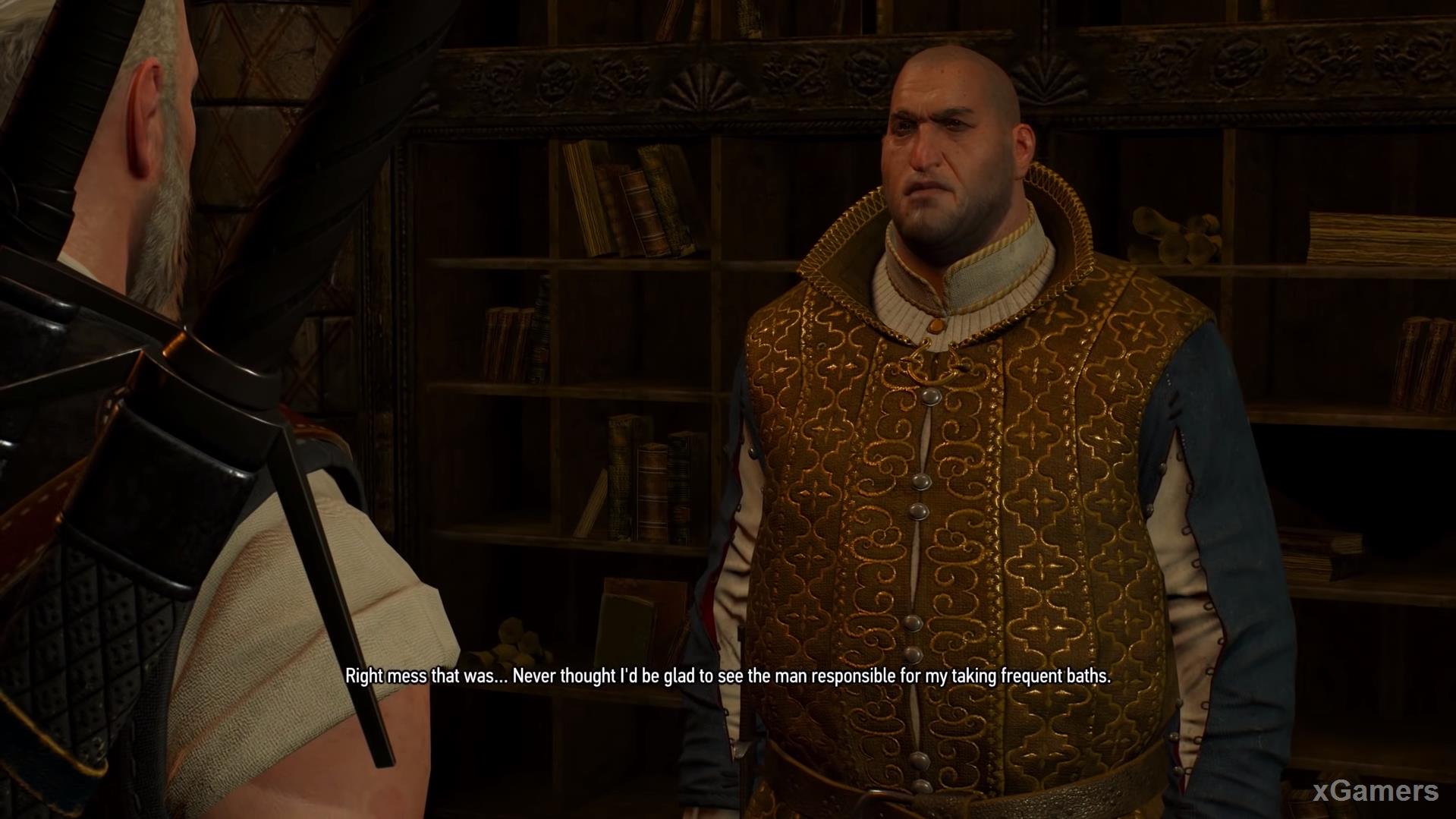 The dialogue will allow you to remember the history of Dating the Witcher and the redan spy, as well as their difficult relationship