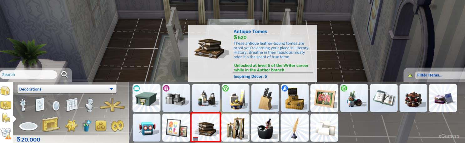 Using codes for items career 