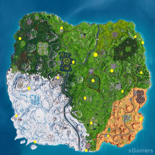 Where to Find the Ten Golden Balloons in Fortnite for Season 7 Week 9