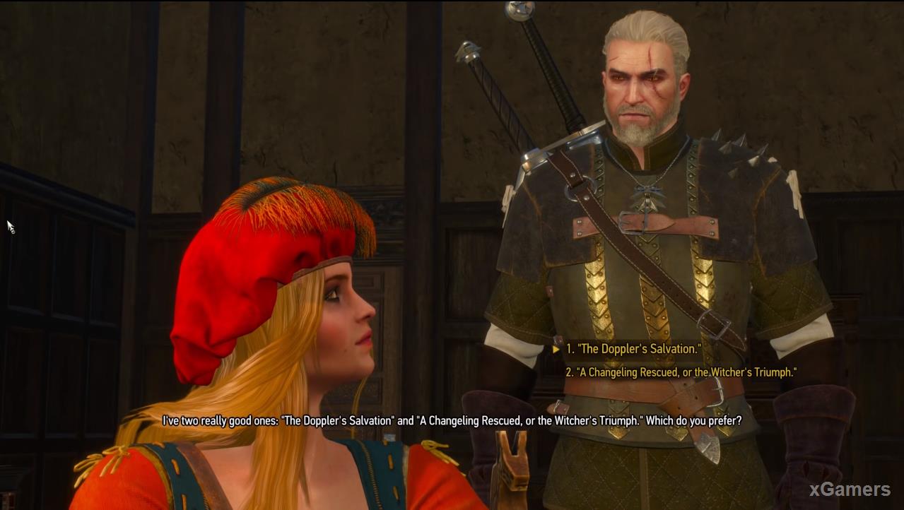 Conversation Geralt and Priscilla