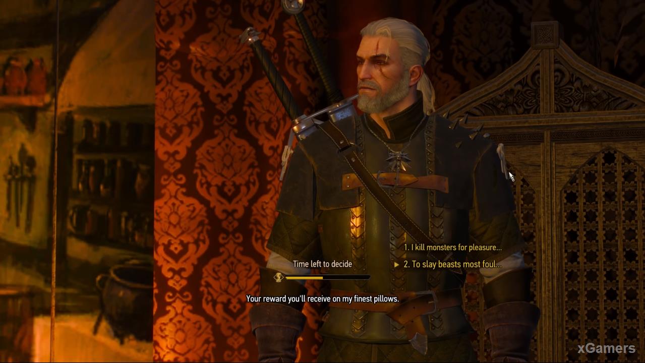 Geralt in quest: The Play s the Thing 