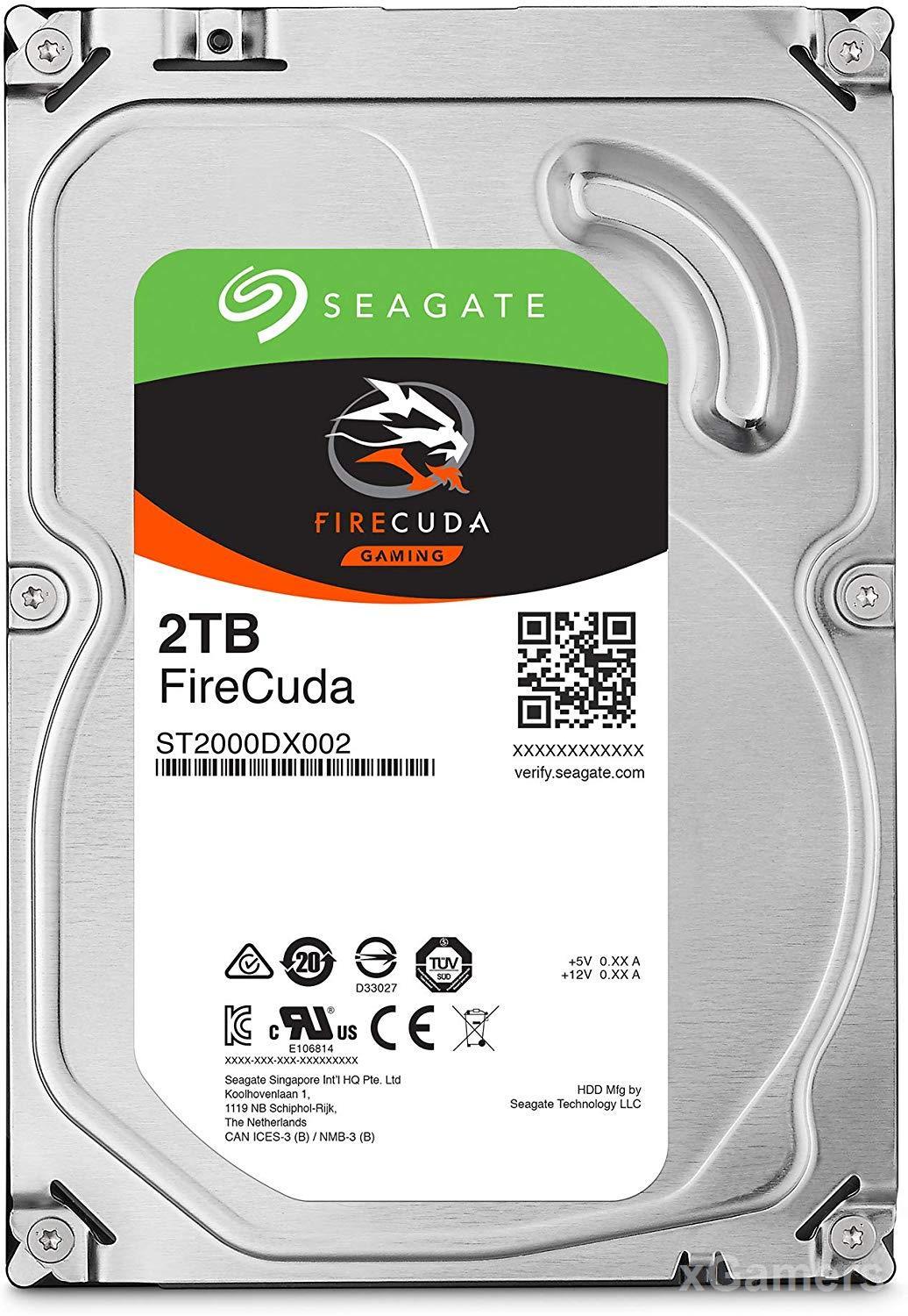 Seagate FireCuda 2TB Solid State Hybrid Drive