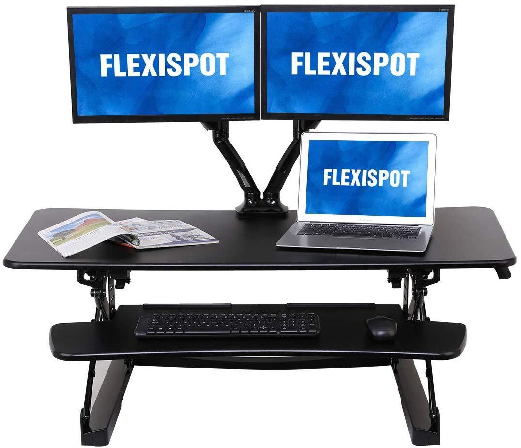 Flexispot 47 inch Standing Desk Converter Bundle