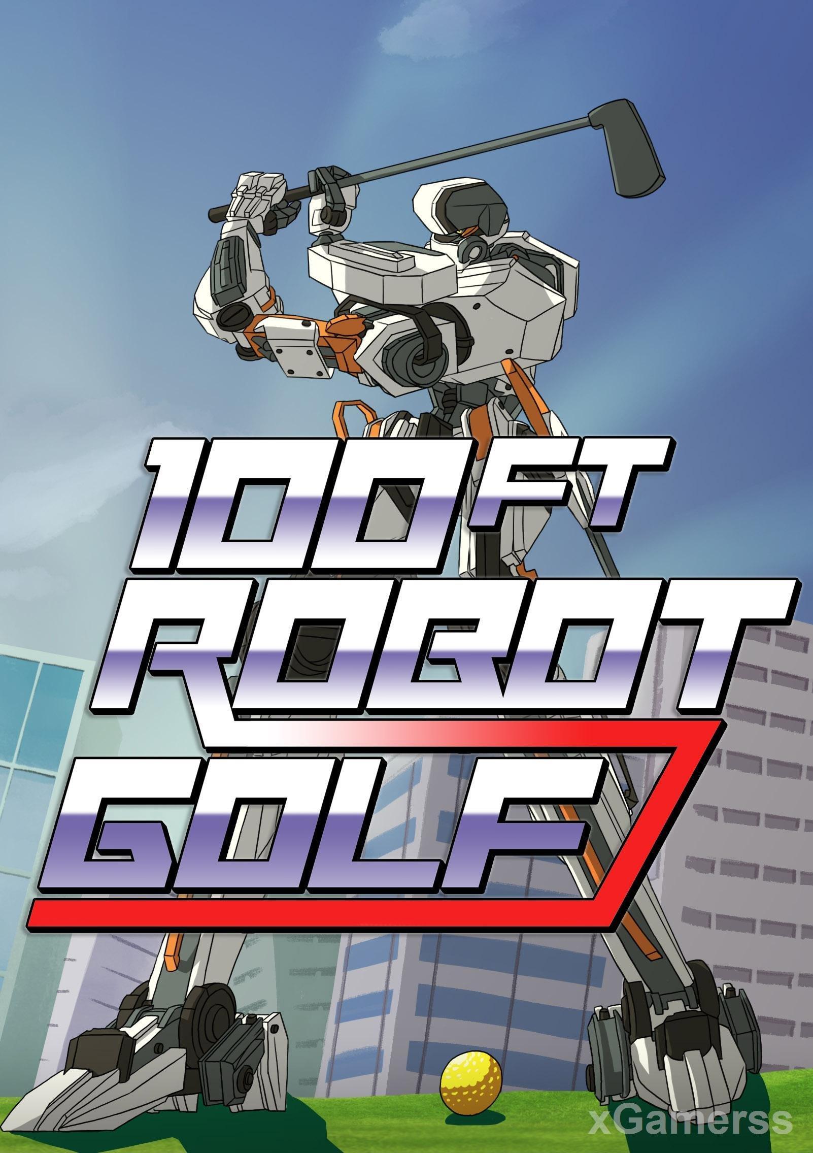 100ft Robot Golf - Golf with Robots
