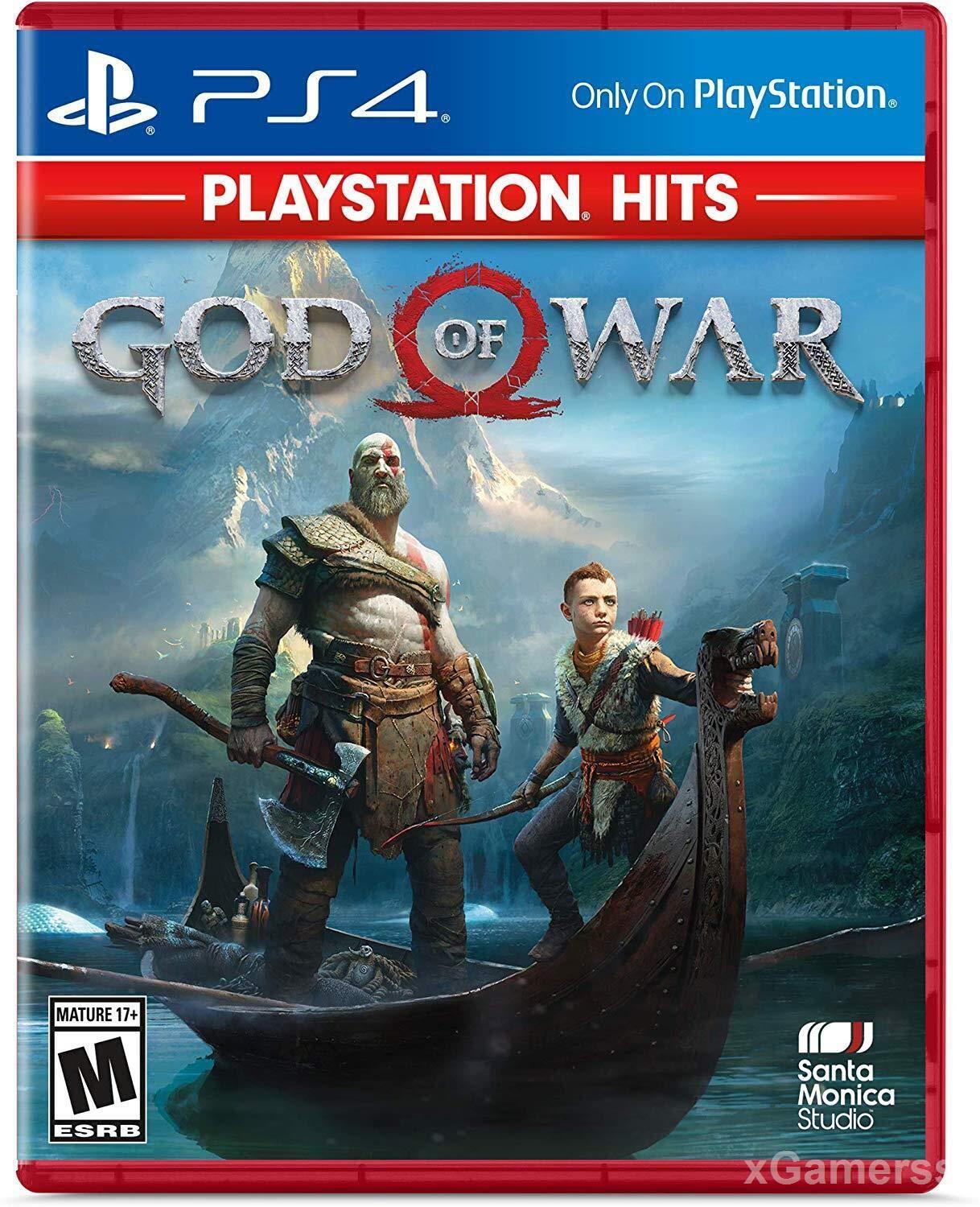 God of War action-adventure game for PS 4