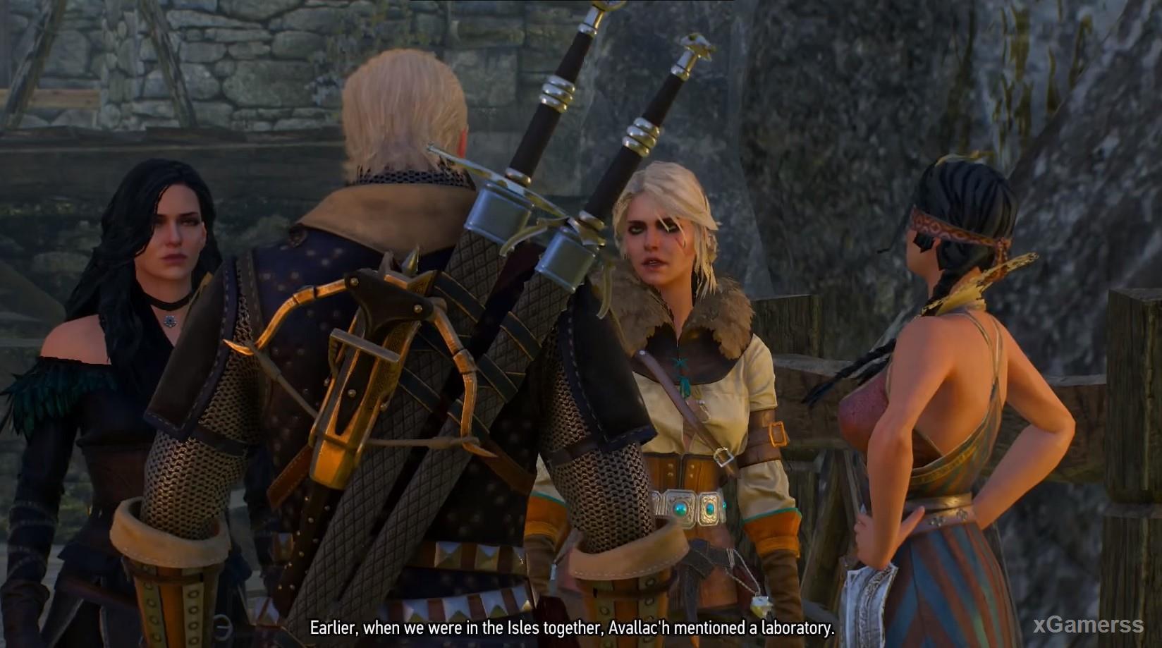 Geralt go to Yennefer for help
