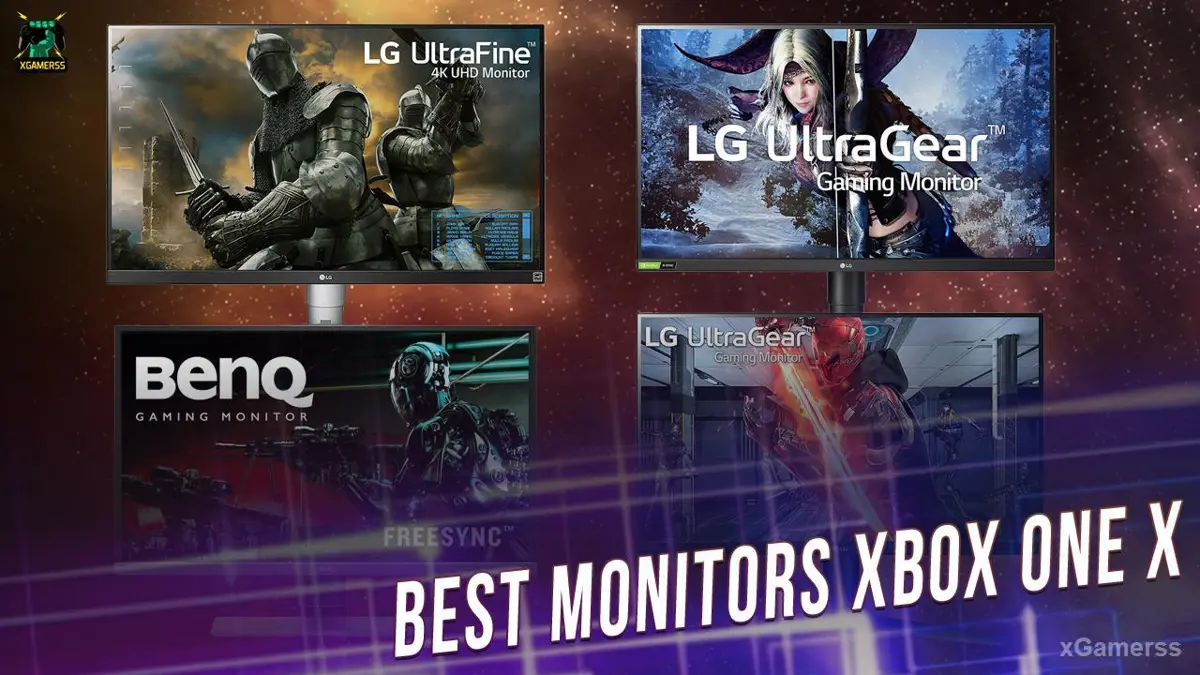 Best Monitors Xbox One X