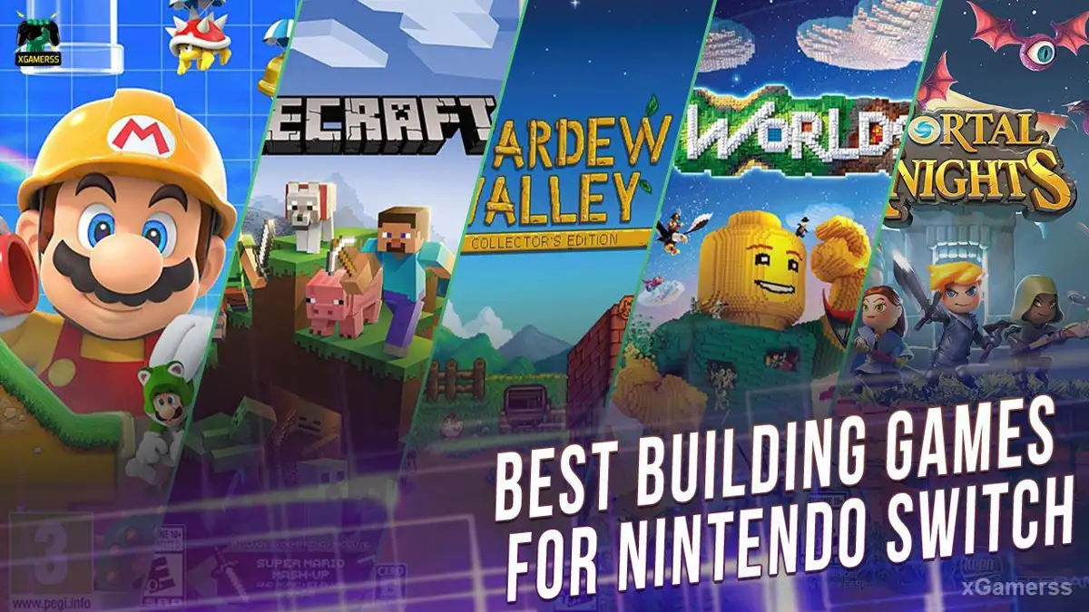 Best building games for Nintendo Switch