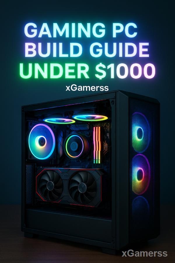 xGamerss: Gaming PC Build Guide Under $1000