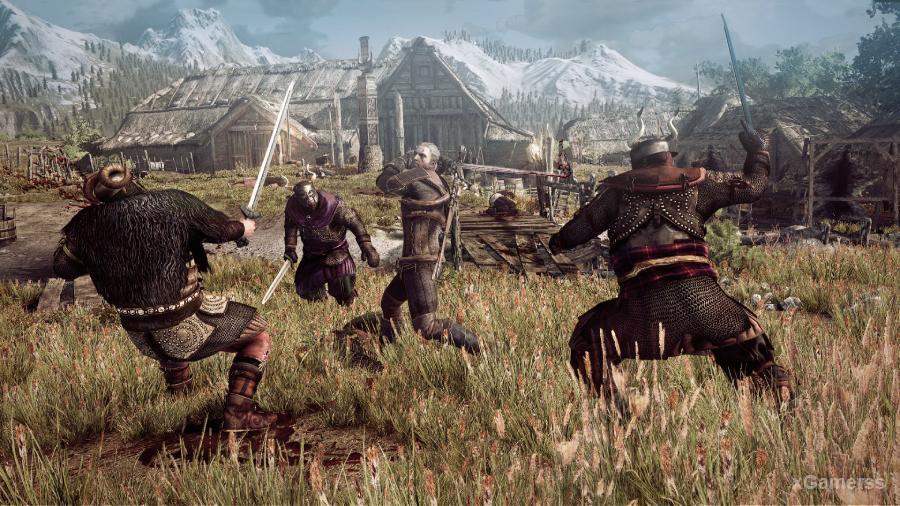 Witcher 3 combat fight