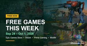 Free Games This Week (Sep 24 – Oct 1, 2026): Epic, Steam, Prime Gaming & Mobile
