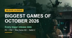 Biggest Games Releasing in October 2026: Full Release Calendar