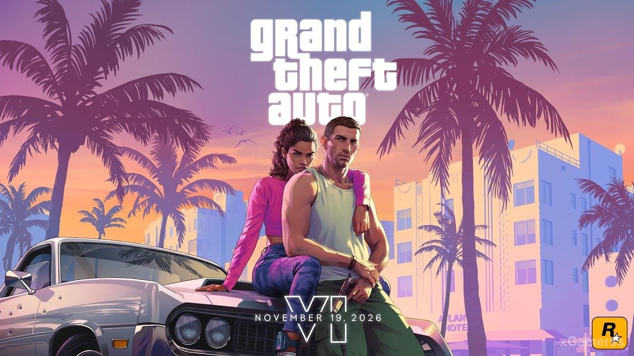 GTA 6 Jason Duval and Lucia Caminos key art