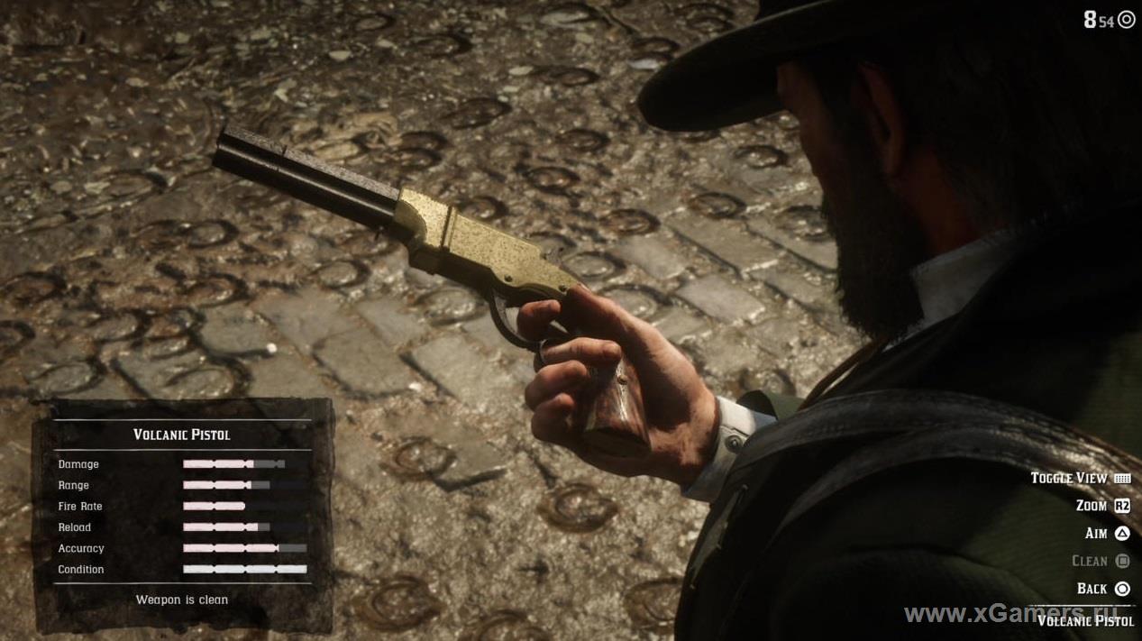 Wesson System Pistol (Volcanic) - Red dead redemption 2
