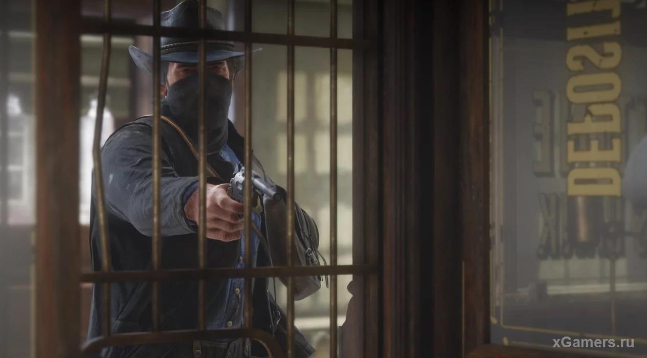 Rdr 2 - robbery with a mask