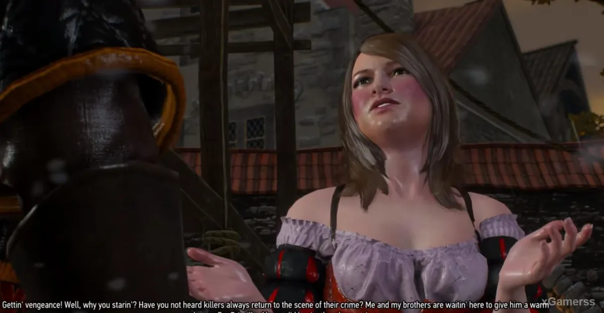 Whistling Wendy at the site of Priscilla's ambush