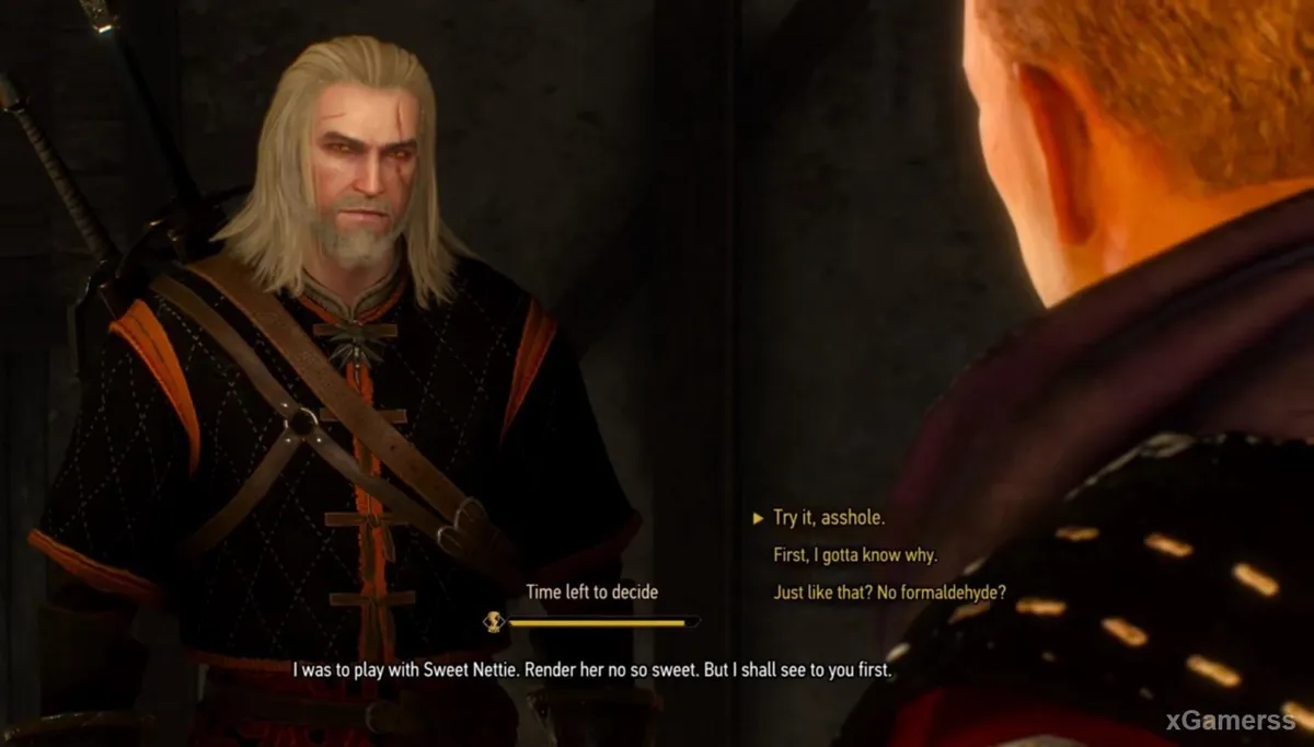 Dialogue choices with Nathaniel Pastodi in Carnal Sins
