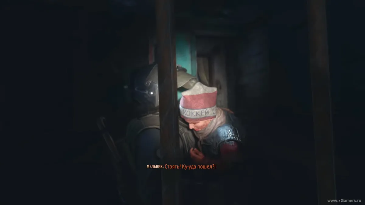 Where is the boy hiding in the Metro Exodus