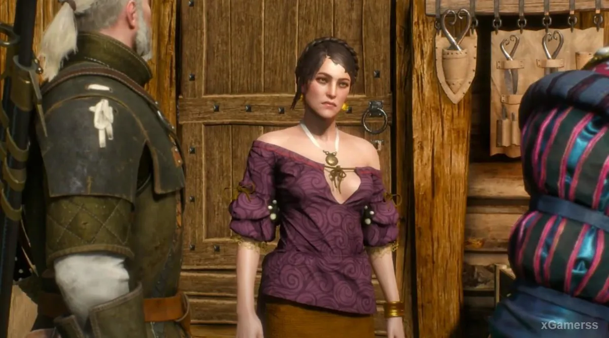 Polly the choreographer in Witcher 3