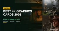 Best Graphics Cards for 4K Gaming in 2026: RTX 50 vs RX 9070 Picks