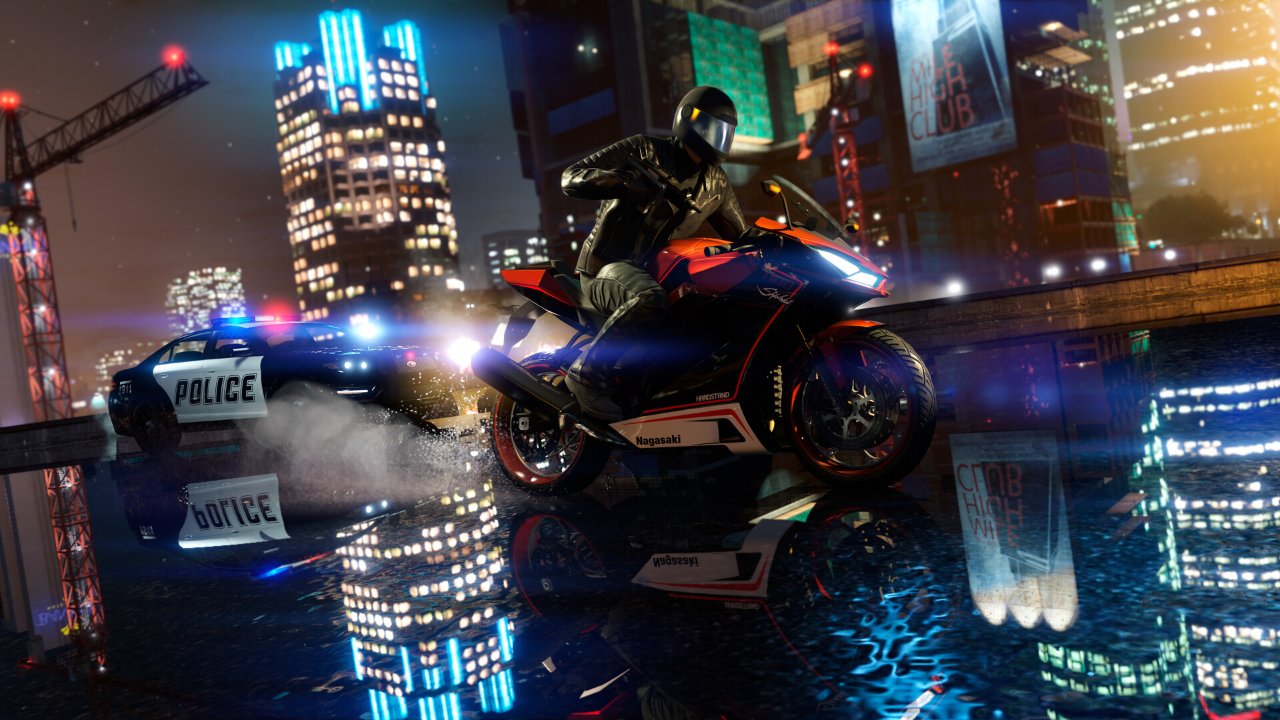 Los Santos in Grand Theft Auto V Enhanced