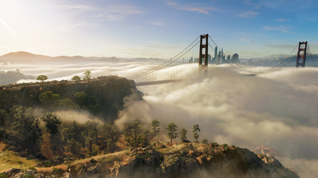 The San Francisco Bay Area in Watch Dogs 2