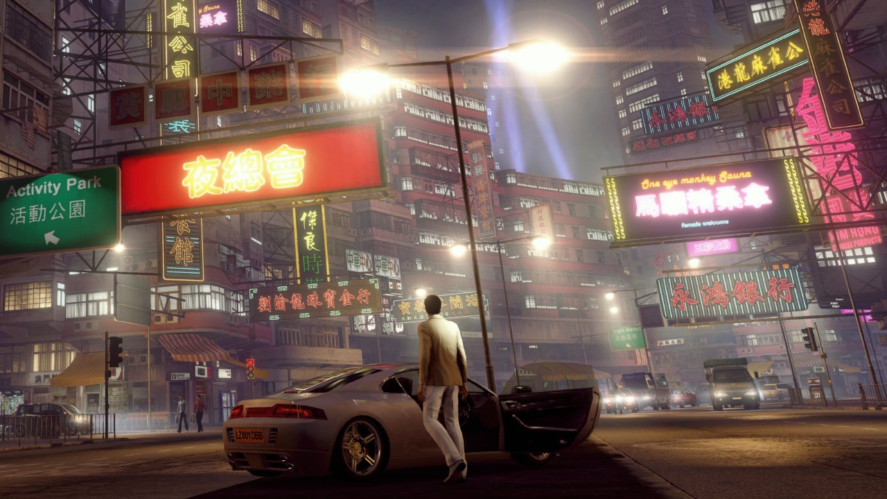 Hong Kong streets in Sleeping Dogs: Definitive Edition