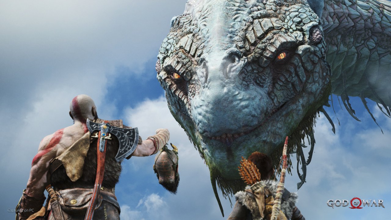 Kratos and Atreus in God of War (2018)