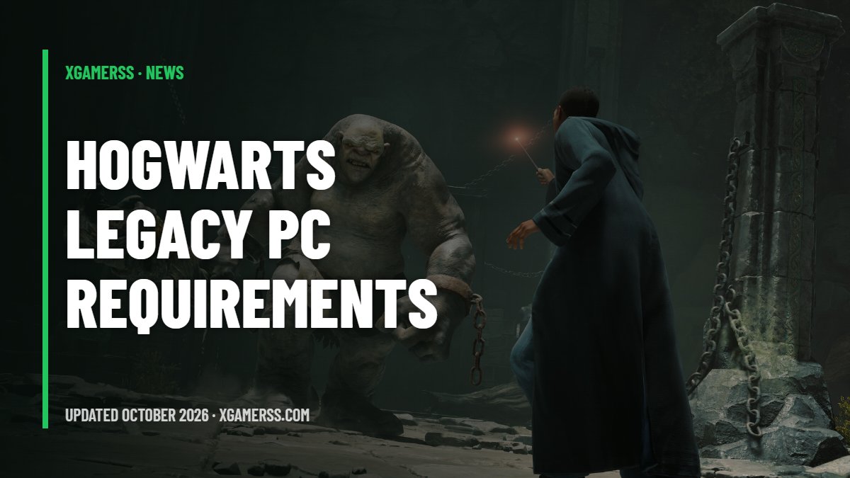 Hogwarts Legacy System Requirements: Minimum, Recommended and Ultra PC Specs