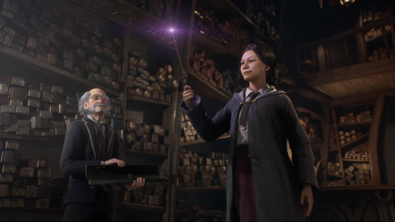 Exploring the castle in Hogwarts Legacy