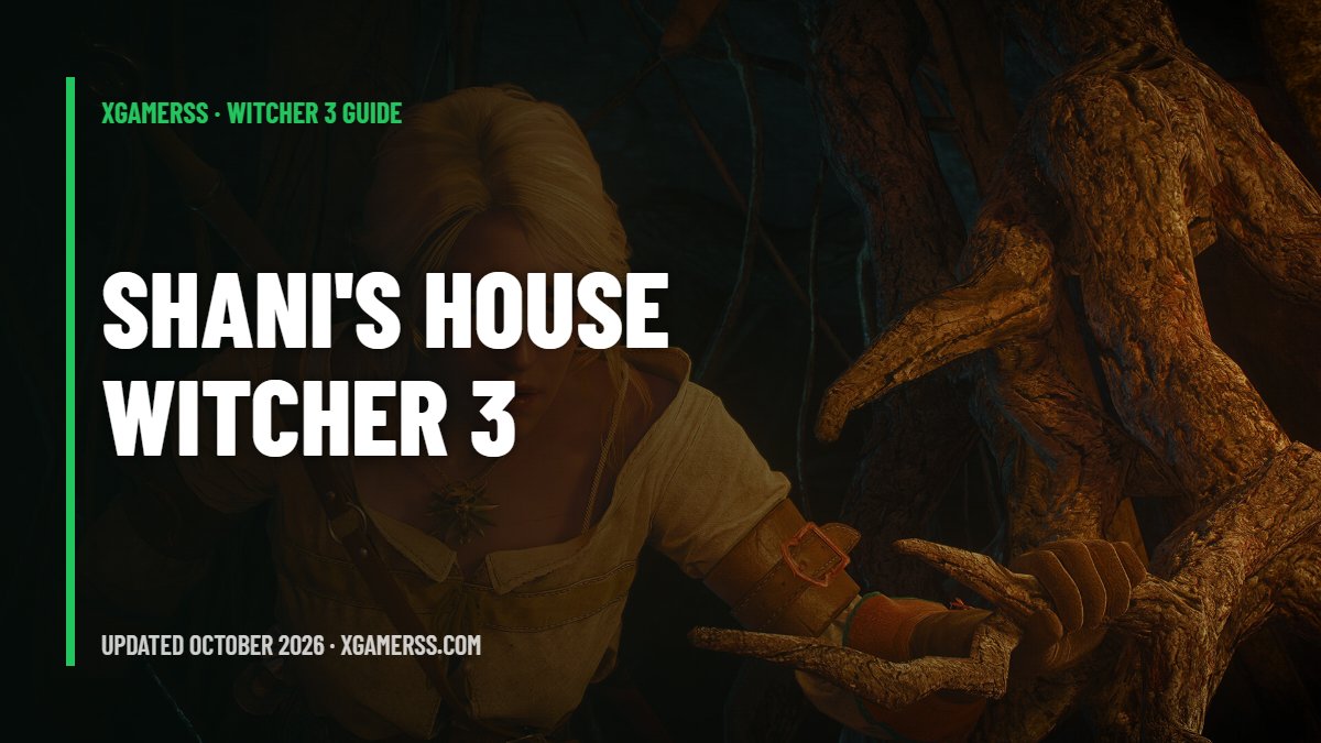 Shani's House in The Witcher 3: Exact Location in Oxenfurt (With Map)
