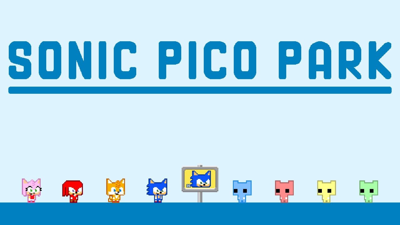 Sonic Pico Park: two to eight players solve co-op puzzles