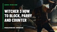 The Witcher 3: How to Block Effectively and Master Combat Defense